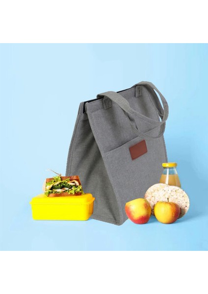 Xin Yue Zhang Bento Öğle Yemeği Kutusu Termal Çanta Kapasiteli Gıda Fermuarlı Saklama Torbaları Konteyner Kadınlar Için Soğutucu Seyahat Piknik Çanta(A) (Yurt Dışından) fırsatları