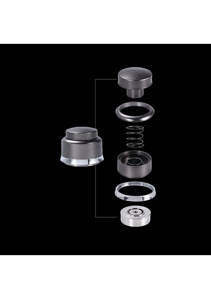 Xin Yue Zhang 58MM Kahve Sabotaj 58MM Barista Kahve Tozu Çekiç Kalibre Edilmiş Yaylı Paslanmaz Çelik Espresso Aksesuarları (Yurt Dışından)