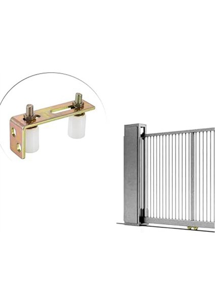 1 Adet Veranda Kapısı Parça Kılavuz Silindirleri Sürgülü Kapı Kılavuz Silindirleri L Sütunu Braketi ile Ayarlanabilir Çift Naylon Silindirler (Yurt Dışından) fırsatları