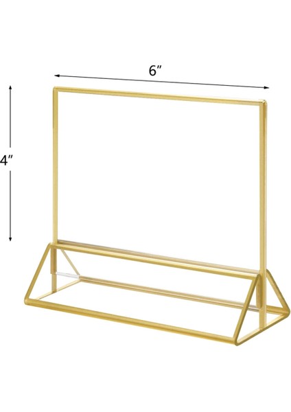 Yatay Şeffaf Akrilik Burcu Tutucu Çift Taraflı Masa Menü Resim Çerçeveleri Düğün Masa Numaraları Restoran Tabelaları A (Yurt Dışından) modelleri