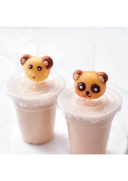 8 Kavite Yapışmaz Kek Fırın Tepsisi, Yapışmaz Sevimli Panda Muffin Dıy Tatlı Pasta Pişirme Dekor Araçları Pişirme Aracı (Yurt Dışından) fiyatları