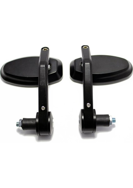 Motosiklet Bisiklet Cruiser Chopper Atv Alüminyum 7/8 Inç 22MM Bar Sonu Yan Dikiz Aynası (Yurt Dışından)