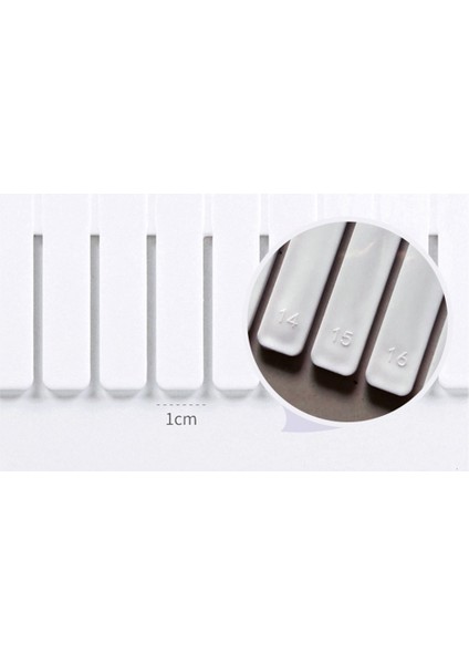 4 Adet Dıy Plastik Çekmece Izgara Ayırıcı Bölücü Bölme Depolama Organizatör Iç Çorap Makyaj Fıçı Tahtası Beyaz (Yurt Dışından) fırsatları