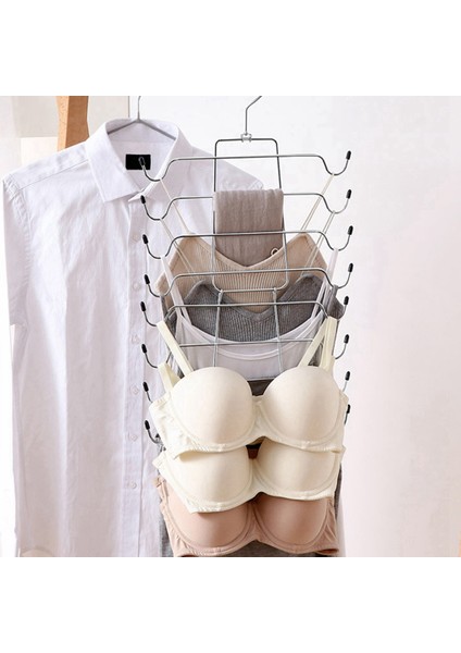 Xin Yue Zhang Tank Üstleri Askılar, Sutyen Askısı 4 Paket Metal Yerden Tasarruflu Askı Sütyen Tank Top Tutucu Dolap Organizatör (Yurt Dışından) fiyatları
