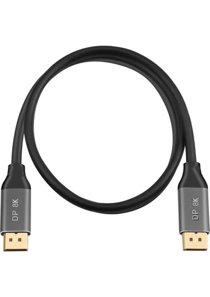Dp1.4 8k 60Hz Ultra Hd Displayport Erkek - Erkeğe Uyumlu Bilgisayar Monitörü Ultra Ince Kablo, 3 Metre (Yurt Dışından)