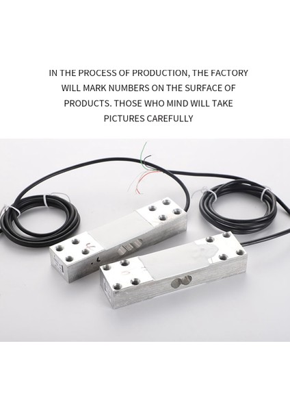 Xin Yue Zhang 200 kg Elektronik Tartı Sensörü Dijital Yük Hücresi Ağırlık Sensörü Platform Kantarı Yük Hücresi Dayanıklı Tek Nokta Işın Sensörü (Yurt Dışından)