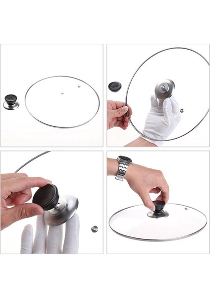 Xin Yue Zhang 18 Adet Tencere Kapağı Kolları, Mutfak Tencere Yedek Tava Kapağı Tutma Kolları, Tencere Kapağı Kapağı Topuzu Kolu (Yurt Dışından) modelleri