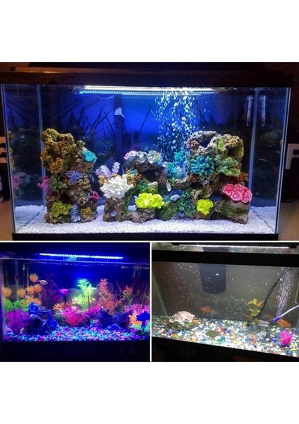 Xin Yue Zhang 15 cm Su Geçirmez LED Balık Tankı Işık Su Geçirmez Akvaryum Işıkları Çok Renkli Dalgıç Lamba (Oksijen Pompası Yok)-Abd Tak (Yurt Dışından) modelleri