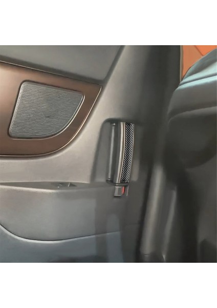 Araba Karbon Fiber Orta Kapı Düğmesi Çerçeve Trim Etiket Iç Aksesuarları Alphard/vellfire 40 Serisi 2023+ (Yurt Dışından) indirimleri