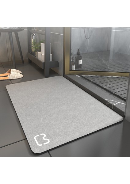 Xin Yue Zhang Banyo Paspas Süper Emici Çabuk Kuruyan Banyo Olmayan Halı Modern Basit Olmayan Paspaslar Ev Diatomit Mat Kahve A (Yurt Dışından) fiyatları