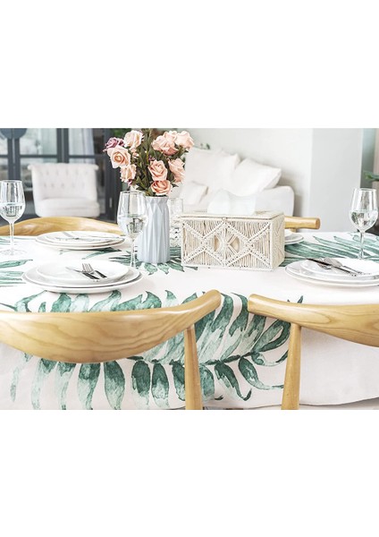 Xin Yue Zhang Doku Kutusu Kapağı Boho Dekor Dikdörtgen Kağıt Doku Tutucu Boncuk Toka ile Makrome Peçete Dokular Organizatör Ev Dekor (Yurt Dışından) indirimleri