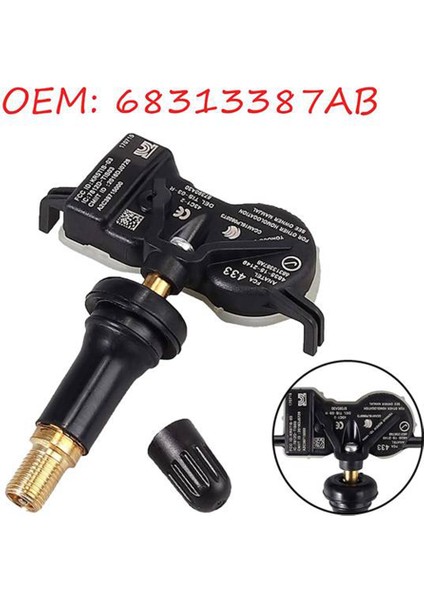 Xin Yue Zhang Grand Compass Durango 500X Için Araba Lastik Basıncı Sensörü Tpms 68313387AB (Yurt Dışından) fırsatları