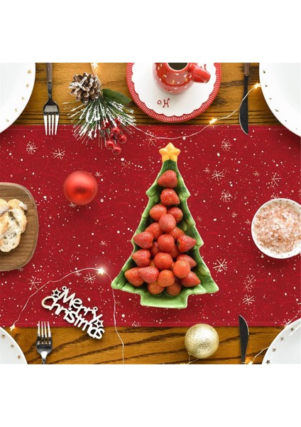 Noel Kuşları Masa Koşucusu, Mevsimlik Kış Noel Tatili Mutfak Yemek Masası Dekorasyonu (Yurt Dışından) fiyatları