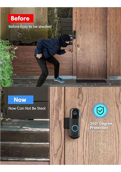 Xin Yue Zhang Hırsızlığa Karşı Görüntülü Kapı Zili Kapı Montajı, Daire Kiralayanlar Ev Için Video Kamera Kapı Zili Montajı, Kapı Zili Kamerası Için Fit (Yurt Dışından) modelleri