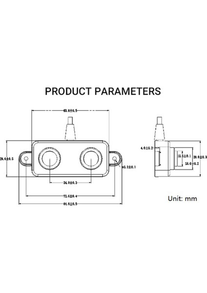 Xin Yue Zhang Su Seviyesini Ölçmek Için Ultrasonik Değişen Sensör IP67 Su Geçirmez RS485 3-450CM (Yurt Dışından) indirimleri