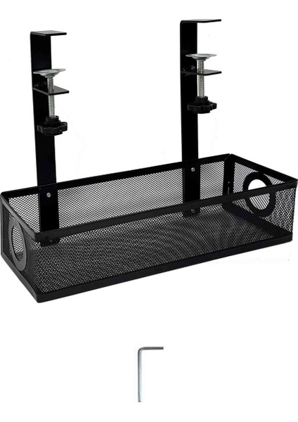 Xin Yue Zhang Masa Altı Kutu Tepsisi Masa Altı Tel Yönetim Kutusu Kelepçesi Masa Altında Kablo Yönetimi Organizatör (Yurt Dışından) fiyatları