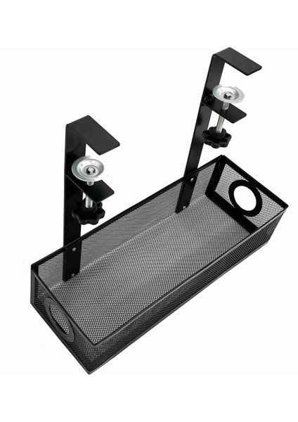 Xin Yue Zhang Masa Altı Kutu Tepsisi Masa Altı Tel Yönetim Kutusu Kelepçesi Masa Altında Kablo Yönetimi Organizatör (Yurt Dışından) modelleri