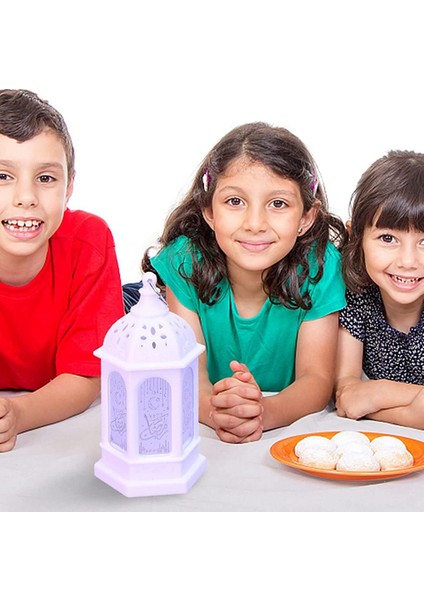 Xin Yue Zhang 6 Adet Ramazan Dekorasyon Fener Asılı Ramazan Dekoratif Lamba Ay Yıldız Dekorasyon Lambası Eski Fener Dekorasyon (Yurt Dışından) fırsatları