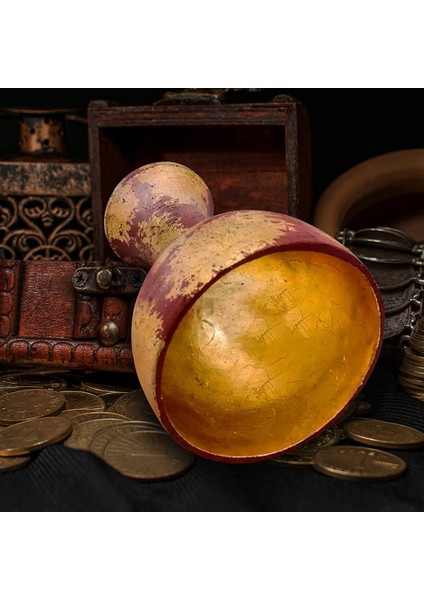 Xin Yue Zhang Indiana Kutsal Kase Fincan El Sanatları 1:1 Reçine Çoğaltma Cadılar Bayramı Cosplay Film Prop (Yurt Dışından) fırsatları