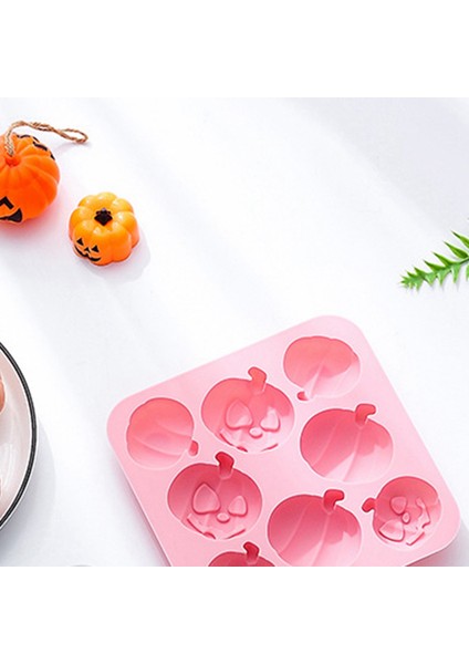 Xin Yue Zhang Cadılar Bayramı 3 Boyutlu Balkabağı Kek Kalıbı Pişirme Fondan Epoksi Silikon Kalıp Cadılar Bayramı Partisi Sahne (Yurt Dışından) modelleri