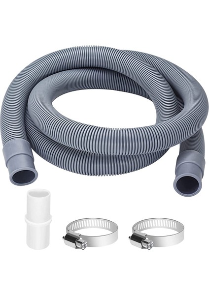 Ξ Ny Ue Zhang Çamaşır Makineleri Için Tahliye Hortumu Uzatması, 2m Tahliye Hortumu Üniversal Çamaşır Makinesi Hortumu, Tahliye Hortumu Bulaşık Makinesi Uzatması (Yurt Dışından)