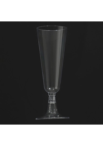 Xin Yue Zhang 60 Adet 150ML Tek Kullanımlık Sert Plastik Şampanya Kadehi Kırmızı Şarap Bardağı Kadeh Şarap Bardağı Parti Festivali Etkinlik Malzemeleri (Yurt Dışından)