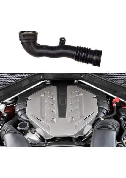 Xin Yue Zhang 13717609810 Araba Aksesuarları Hava Temizleyici Emme Borusu 7 Serisi X6 F01 F02 E71 Turboşarjlı Tüp Hava Hortumu (Yurt Dışından) fırsatları