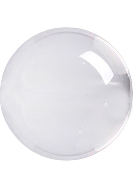 Xin Yue Zhang Şeffaf Renkli Cam Kristal Top Şifa Küresi Fotoğraf Sahne Topu Dekor 50 mm (Yurt Dışından)