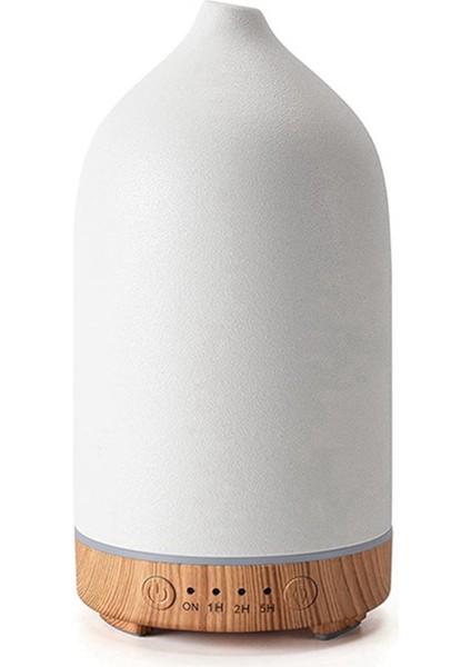 Xin Yue Zhang 250 ml Aromaterapi Uçucu Yağ Difüzörü Hava Nemlendirici Serin 7 Renkli LED Işıkları Ev-Abd Tak Için Seramik Difüzör (Yurt Dışından)