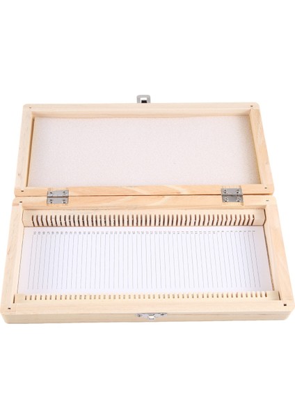 Ahşap Slayt Saklama Kutusu, 50 Slayt Tutar, Mikroskop Slayt Kutusu (Yurt Dışından) fırsatları