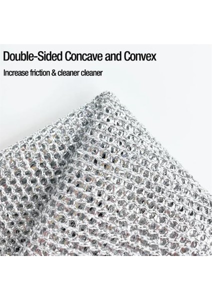 Çizilmez Bulaşık Bezi, Islak ve Kuru Kullanım, Bulaşıkları Fırçalar ve Temizler, Lavabolar, Tezgahlar, Sobalar, Kolay Durulama, Makinede Yıkanabilir 10 Adet (Yurt Dışından) indirimleri