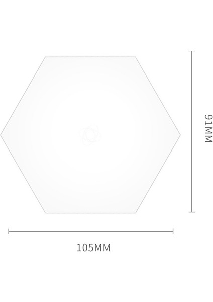 Petek Duvar Işıkları Hassas Altıgen LED Gece Lambası Manyetik Duvar Lambası Dokunmatik Kontrol Kuantum Modülü (Yurt Dışından) indirimleri