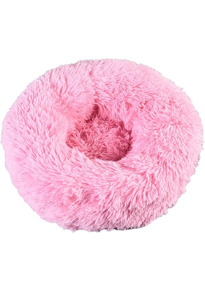 Xin Yue Zhang 1 Adet Süper Yumuşak Pet Yatak Köpek Kulübesi Köpek Yuvarlak Kediler Kış Sıcak Uyku Tulumu Uzun Peluş Köpek Yastık (Yurt Dışından)