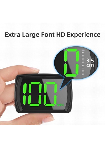 Araba Hud Gps Hız Göstergesi, Hızlı Arabalar Için, USB Tak ve Çalıştır, Tüm Arabalara Uygun (Yurt Dışından)