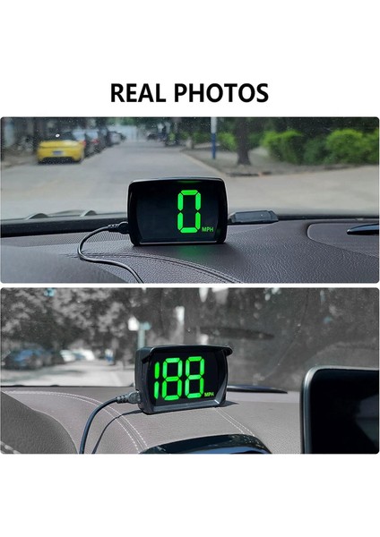 Araba Hud Gps Hız Göstergesi, Hızlı Arabalar Için, USB Tak ve Çalıştır, Tüm Arabalara Uygun (Yurt Dışından)