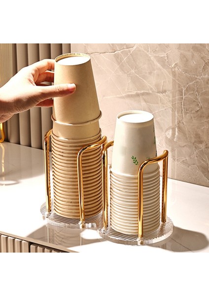 Xin Yue Zhang Kağıt Bardak Dağıtıcı Bardak Tutucu Bardak Organizatör Depolama Parti Bardağı Dağıtıcı Gargara Durulama Bardak Depolama Tutucu, 23X13 cm A (Yurt Dışından) fiyatları