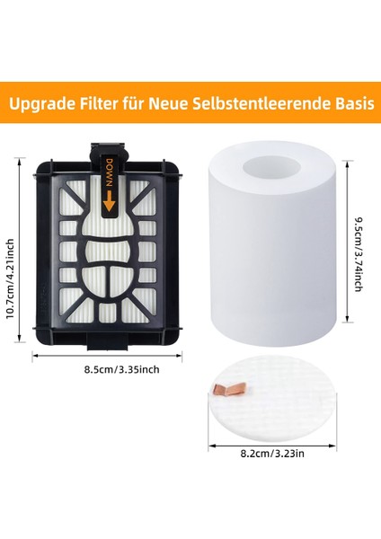 Xin Yue Zhang Yedek Ana Fırça Yan Fırça Hepa Filtre AV2501AE AV2502AE Elektrikli Süpürgeler Temizleyiciler Aksesuarları Için Uyumlu (Yurt Dışından) fiyatları