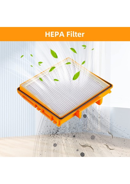 Xin Yue Zhang Yedek Ana Fırça Yan Fırça Hepa Filtre AV2501AE AV2502AE Elektrikli Süpürgeler Temizleyiciler Aksesuarları Için Uyumlu (Yurt Dışından) modelleri