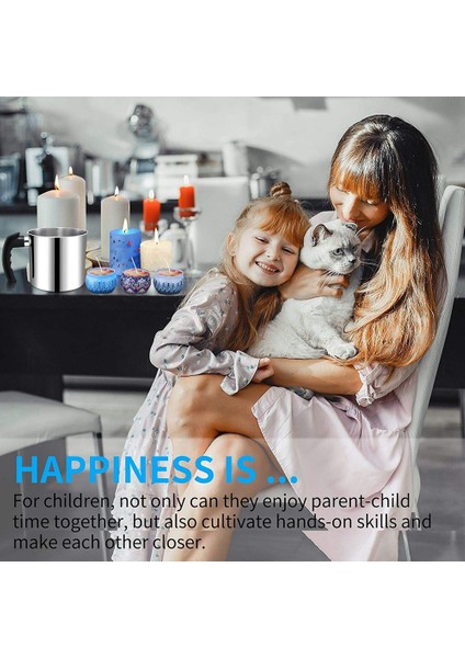 Ξ Ny Ue Zhang Mum Yapımı Dökme Kazanı, 44 Oz Çift Kazanlı Balmumu Eritme Potası, Mum Yapımı Sürahisi, Isıya Dayanıklı Sap (Yurt Dışından) fırsatları