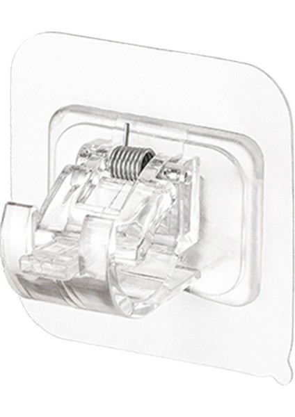 Xin Yue Zhang Kendinden Yapışkanlı Kanca Ücretsiz Delme Perde Çubuğu, Duş Perdesi Çubuk Kanca Ev Sabit Klip Kanca Rafı (Yurt Dışından)