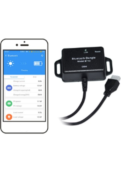 BS126030 BS123020 B2S1260 B2B1230 MPPT5025 Için Bluetooth Modülü Cep Telefonu App Desteklenen Bluetooth Modülü (Yurt Dışından)