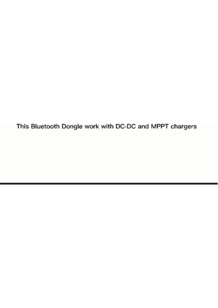 BS126030 BS123020 B2S1260 B2B1230 MPPT5025 Için Bluetooth Modülü Cep Telefonu App Desteklenen Bluetooth Modülü (Yurt Dışından)
