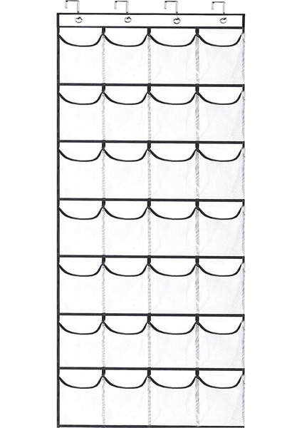 Xin Yue Zhang Kapının Üzerinde 28 Cep Dolap Için Ayakkabı Organizatörleri Ayakkabı Askısı Organizatörleri Kapının Arkası Için Depolama Tutacağı (Yurt Dışından)