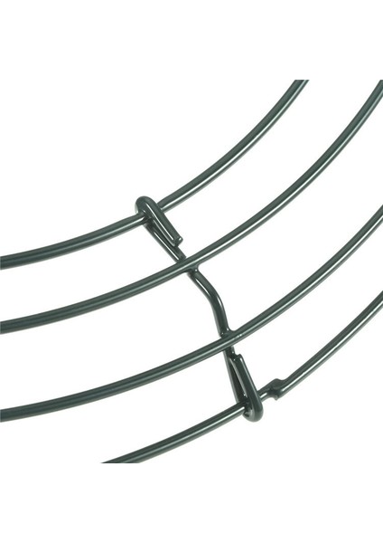 Xin Yue Zhang 14 Inç Tel Çelenk Çerçeve Metal Yuvarlak Çelenk Formu Yapımı Yüzükler Yeşil Noel Partisi Ev Dekorasyon Için Dıy 2'li Paket (Yurt Dışından) fırsatları