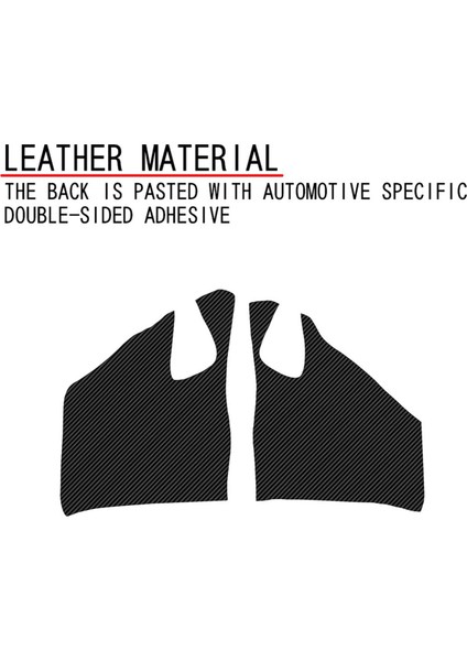 Alphard/vellfire 40 Serisi 2023+ Dinlenme Pedalı Yan Anti-Kick Pu Deri Iç Koruma Pedleri Için (Yurt Dışından) fiyatları