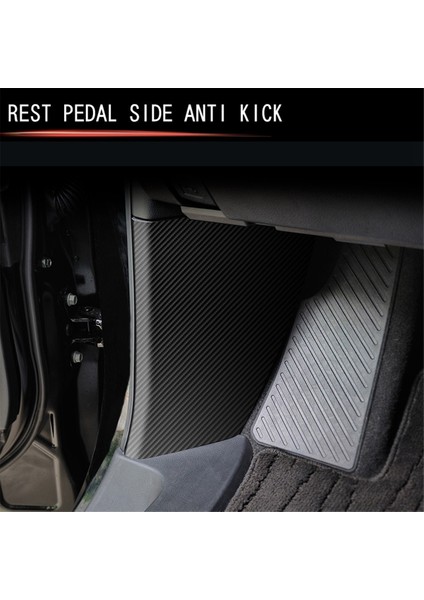 Alphard/vellfire 40 Serisi 2023+ Dinlenme Pedalı Yan Anti-Kick Pu Deri Iç Koruma Pedleri Için (Yurt Dışından) modelleri