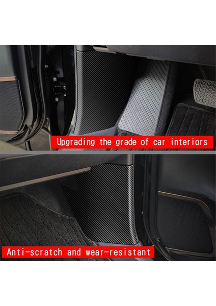 Alphard/vellfire 40 Serisi 2023+ Dinlenme Pedalı Yan Anti-Kick Pu Deri Iç Koruma Pedleri Için (Yurt Dışından) indirimleri