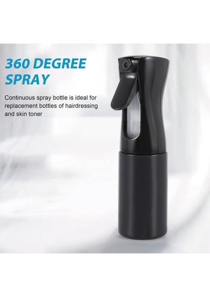 Xin Yue Zhang Saç Spreyi Şişesi, Sürekli Sprey Su Şişesi Sprey Şişesi Aerosol Sis Püskürtücü PÜSKÜRTÜCÜ-150 Ml, Siyah (Yurt Dışından) fiyatları