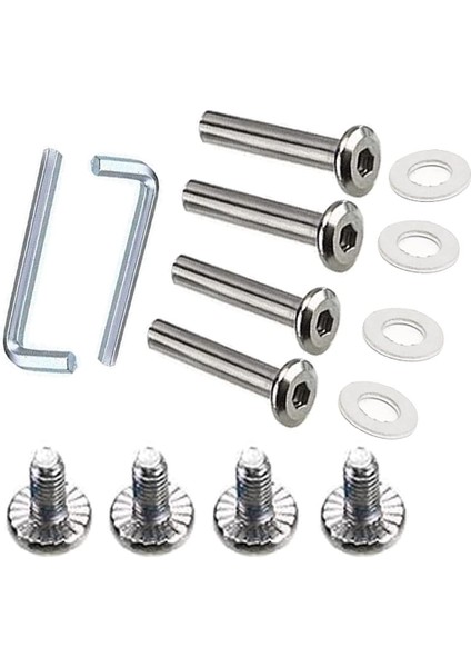 Bavul Bagaj Tekerleği Değiştirme Kiti Kauçuk Üniversal Tekerlekler Döner Teker Rulman Aracı (Dç:75 W:24 Id:6 Akslar:36/ 40MM) (Yurt Dışından)