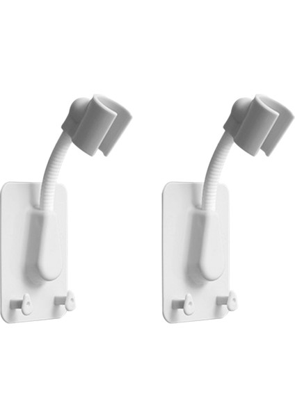 Xin Yue Zhang Adet 360 Derece Ayarlanabilir Duş Başlığı Braketi, Delmesiz Duvara Monte Duş Başlığı Braketi Banyo Evrensel Beyaz (Yurt Dışından) modelleri